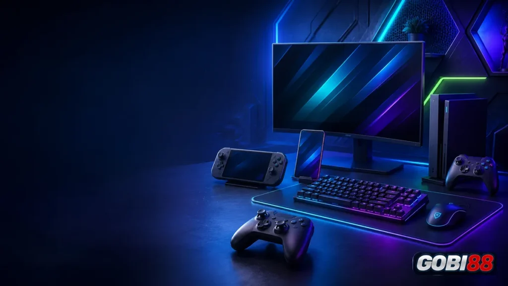 Perangkat gaming untuk featured image artikel Gobi88