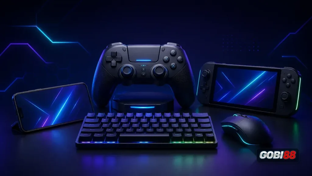 Perangkat gaming sebagai gambar default artikel Gobi88