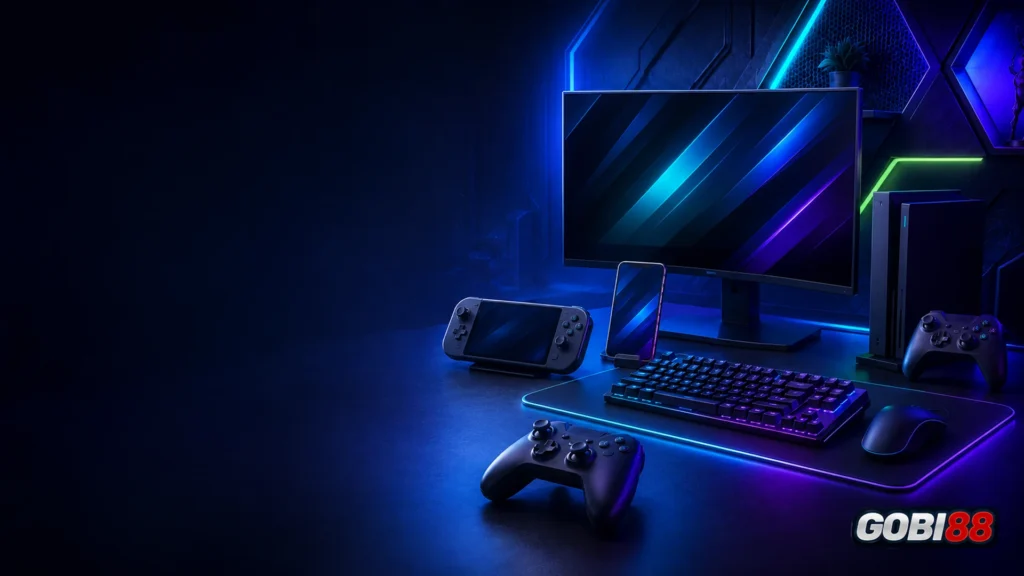 Perangkat Mobile PC dan konsol di portal gaming Indonesia Gobi88
