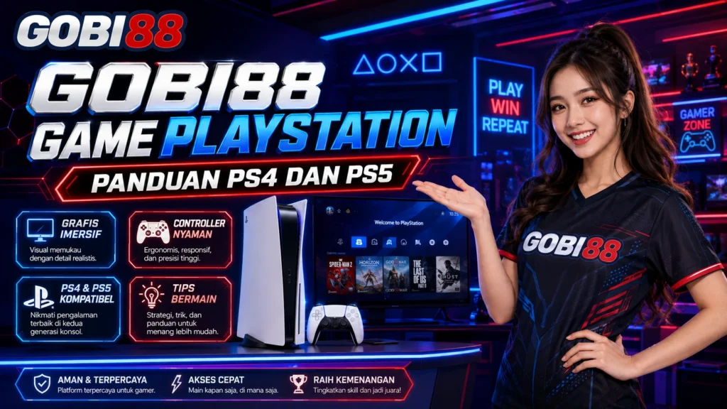 GOBI88 Game PlayStation panduan memilih game PS4 dan PS5 berdasarkan performa, penyimpanan, controller, dan mode bermain