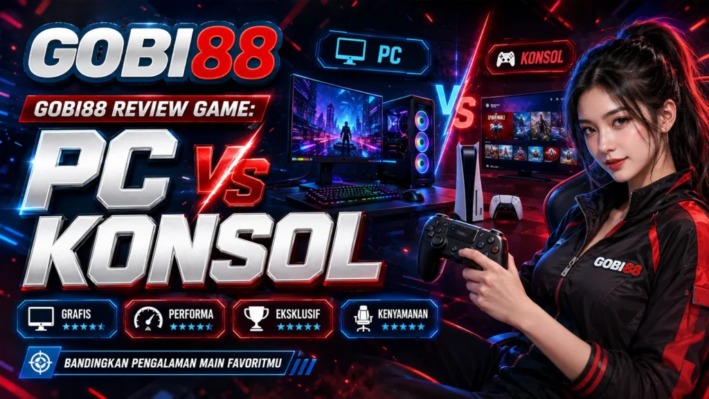 GOBI88 Review Game untuk membandingkan versi PC dan konsol dari performa, kontrol, kualitas port, fitur, dan penyimpanan