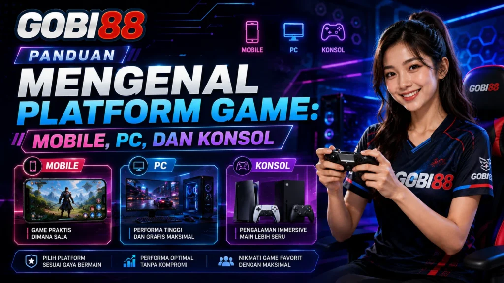 Panduan platform game mobile, PC, dan konsol untuk memilih perangkat bermain sesuai kebutuhan