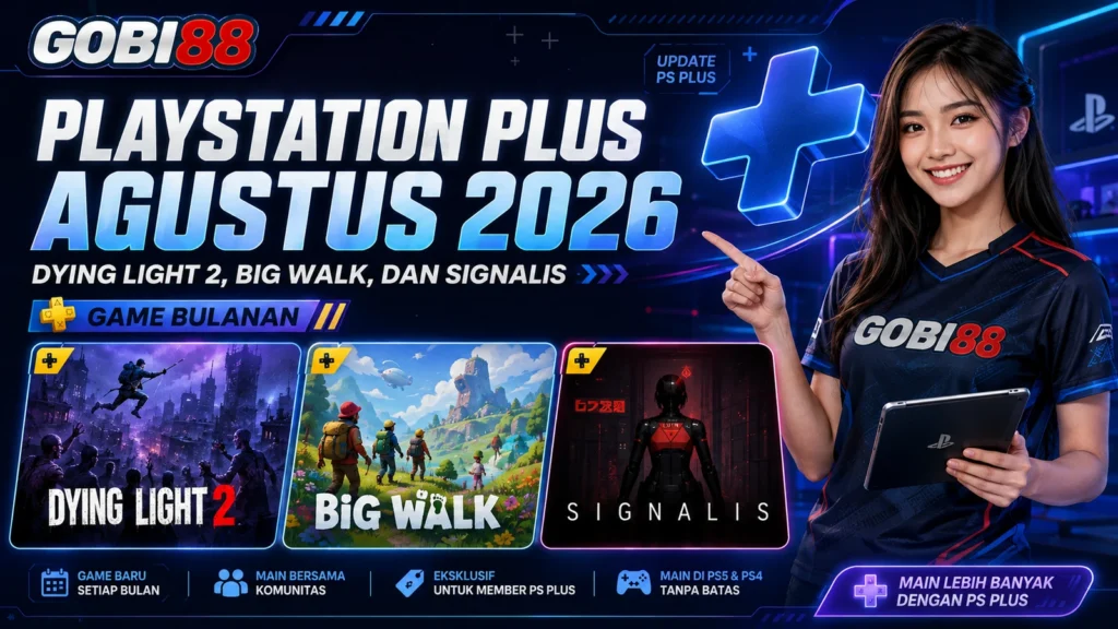 PlayStation Plus Agustus 2026 dengan Dying Light 2, Big Walk, dan Signalis